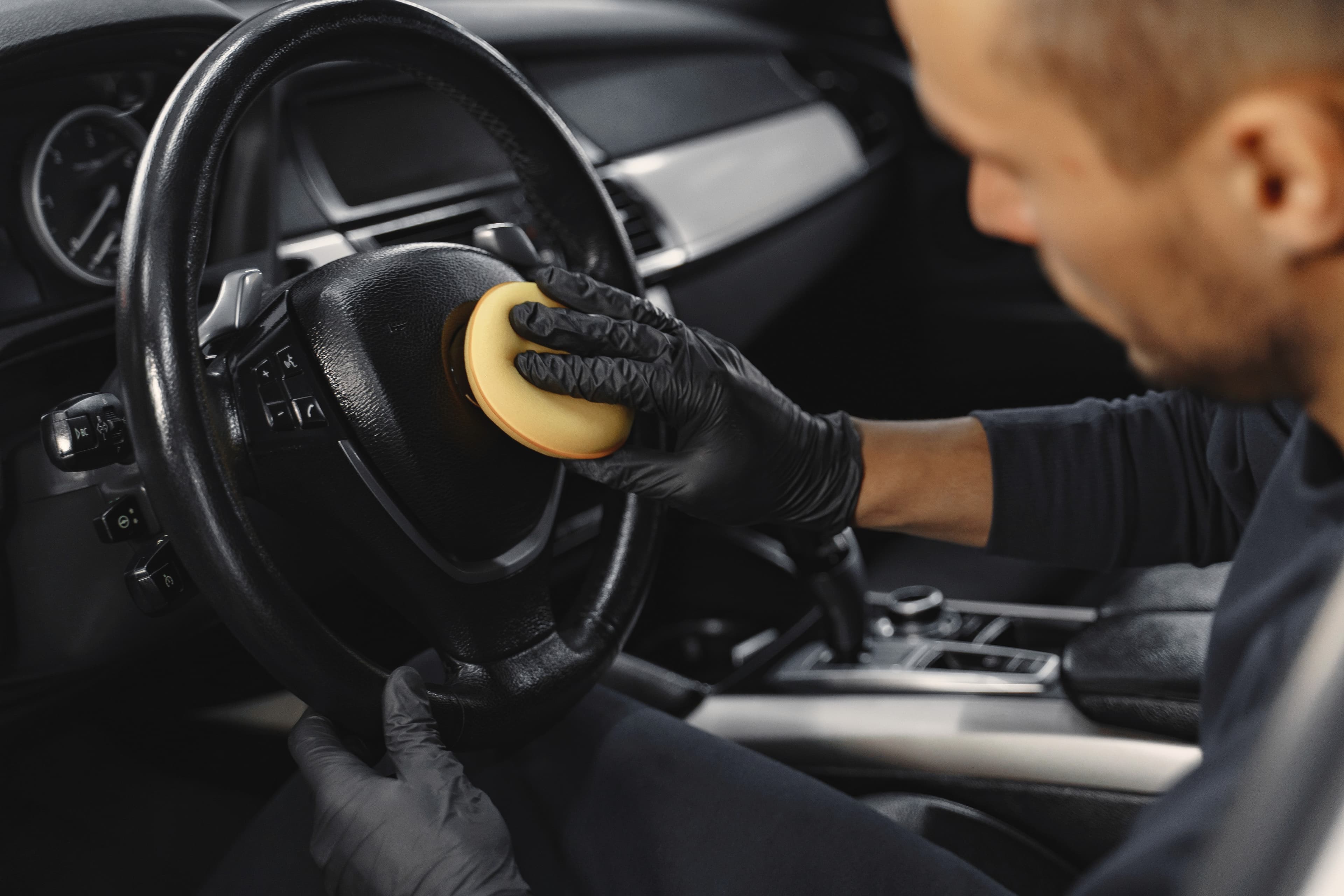 Steering wheel detailing